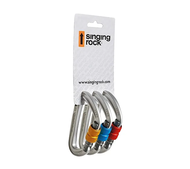 CARABINER COLT SCREW 3PACK