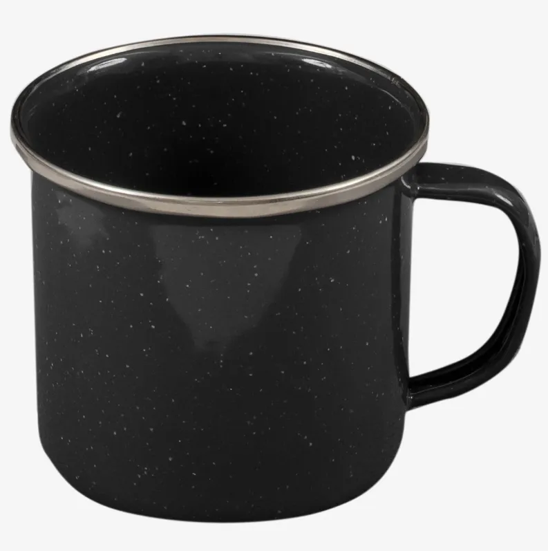 Deluxe Enamel Vintage Camping Mug
