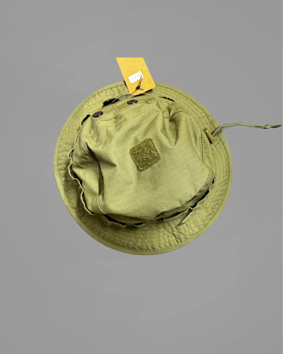 Boonie Hat Mk2 - PolyCotton Stretch Ripstop - Olive Green