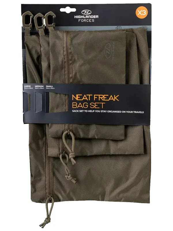 Product NEAT FREAK BAG SET, Ranger Green Image